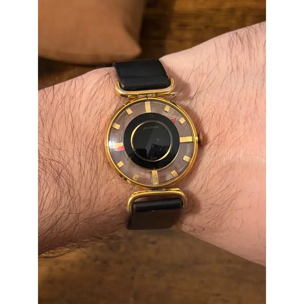 Juvenia Mystery Dial Manual Wind Swiss Watch